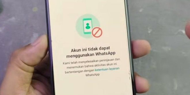 Ghoorib.com | WhatsApp diblokir sementara ? Begini cara mengatasinya